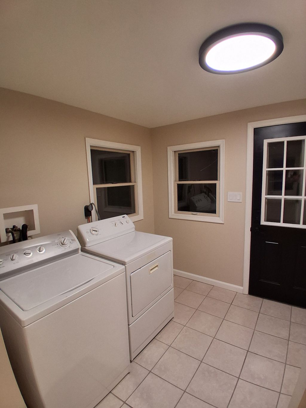 Floor replaced, new lighting, trim, outlets combin