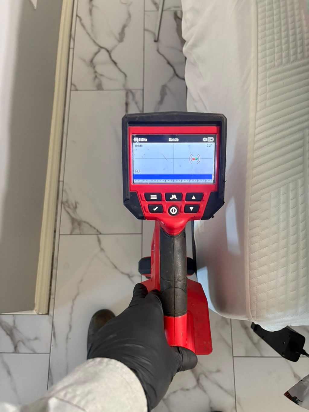 Sewer camera locator 