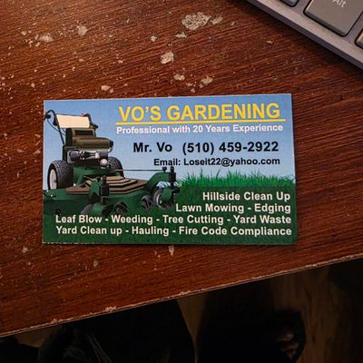 Avatar for Vo Gardening