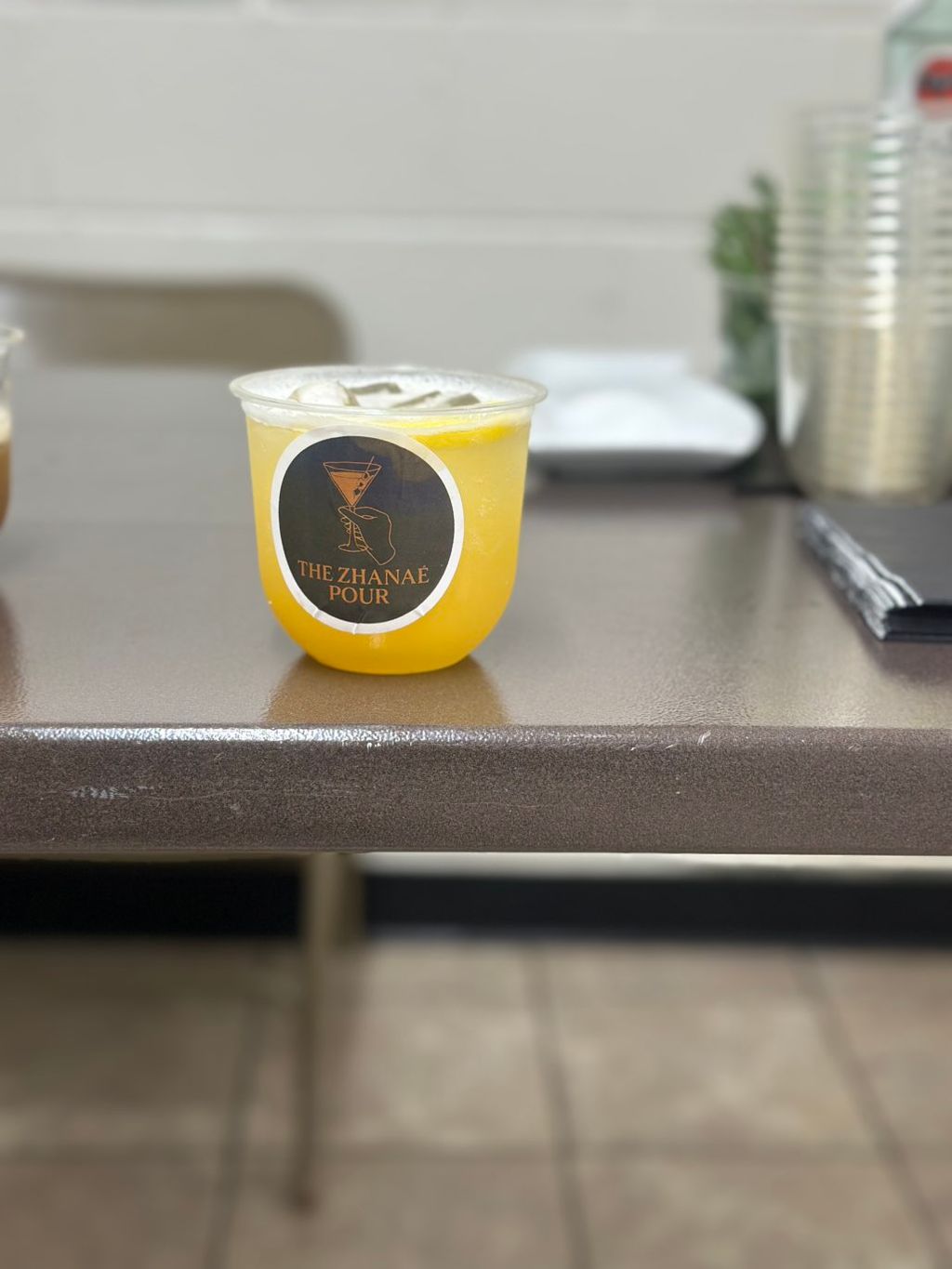 The Peach Perfect Crime Mocktail