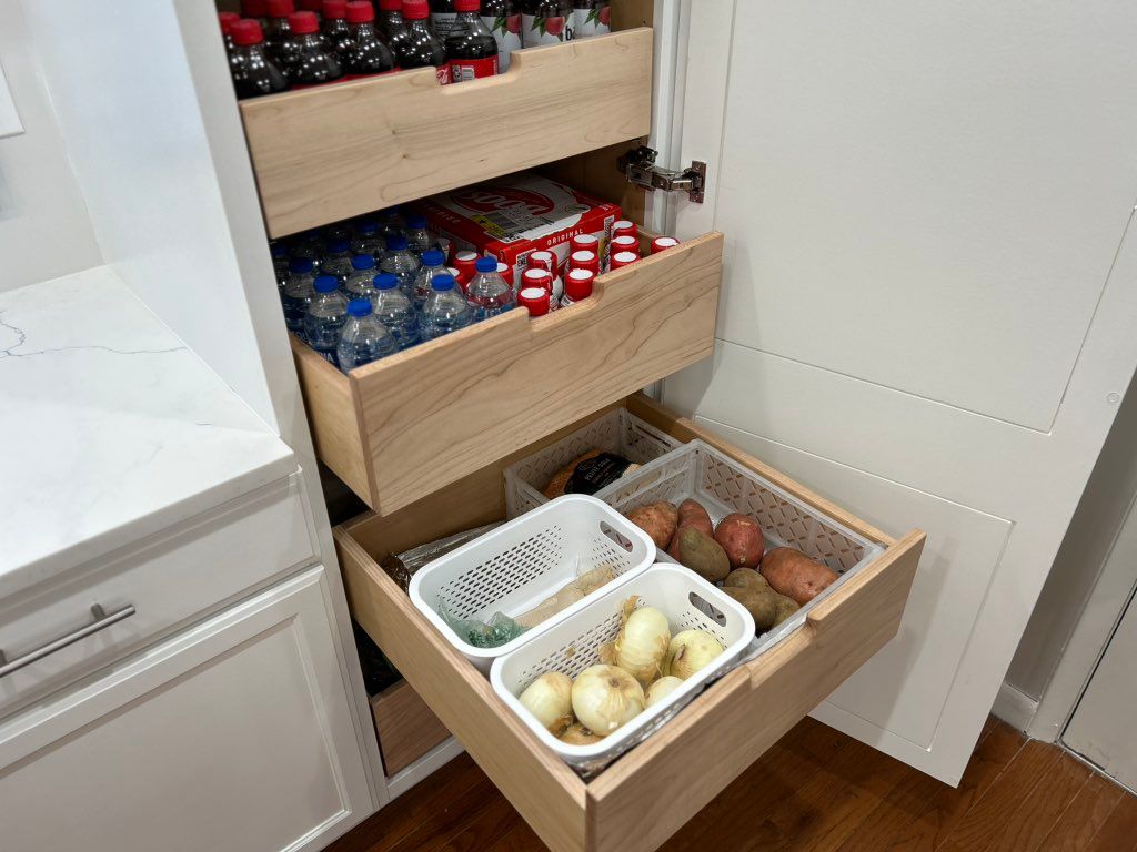 Pantry heavy duty drawers 