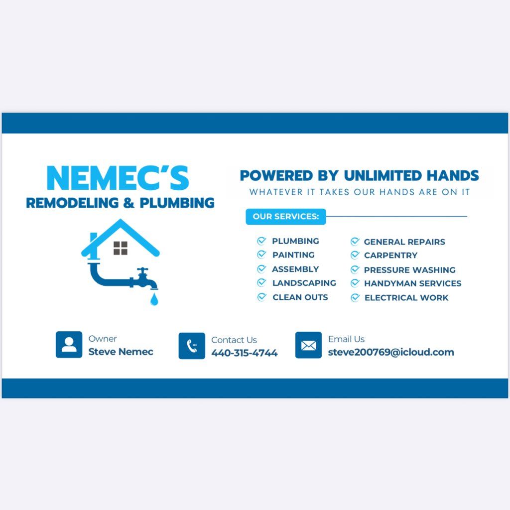 Nemec’s remodeling & plumbing
