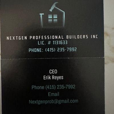 Avatar for Nextgen professional builders