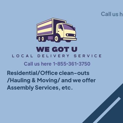 Avatar for We Got U Local Delivery Service
