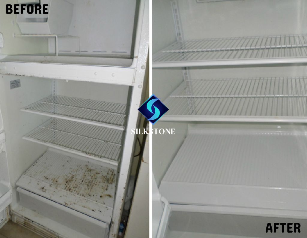Silkstone Refrigerator Before and After