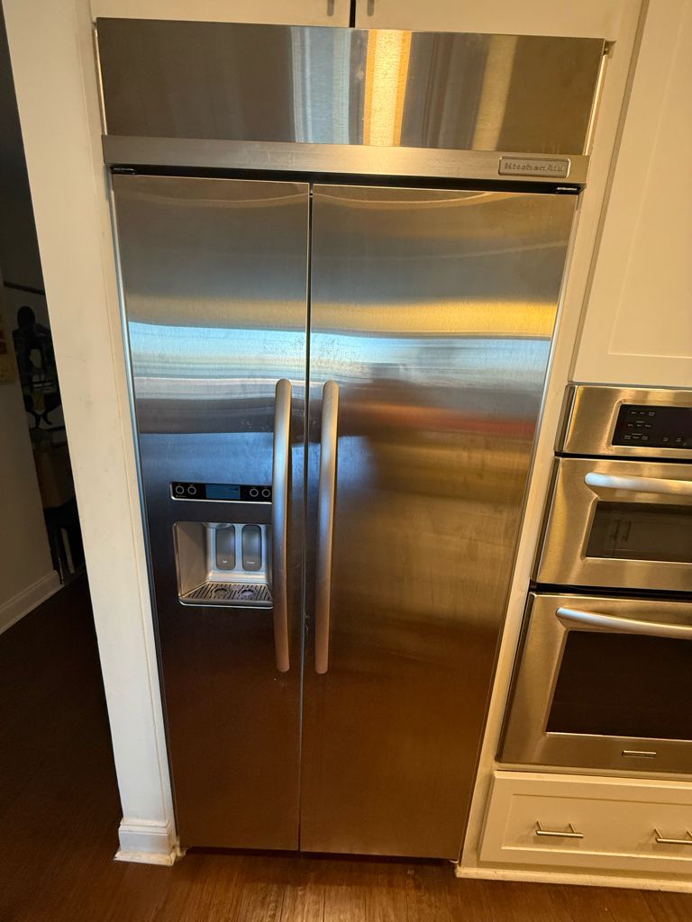 KitchenAid fridge not cooling well. We cleaned the
