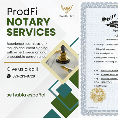 Avatar for ProdFi Notary and Apostille Services