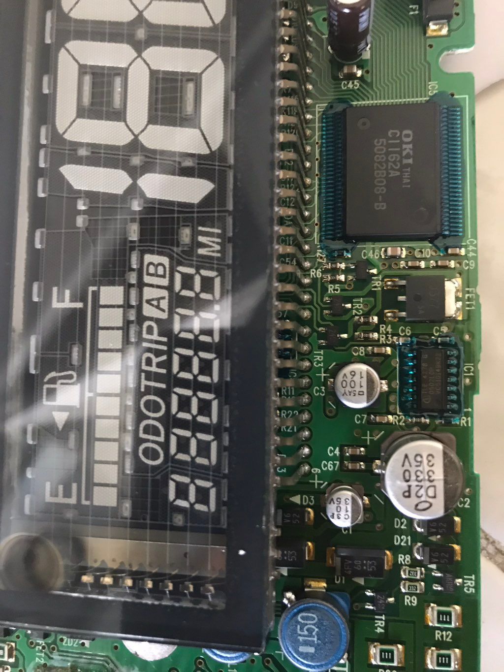 Toyota Prius instrument cluster repair 