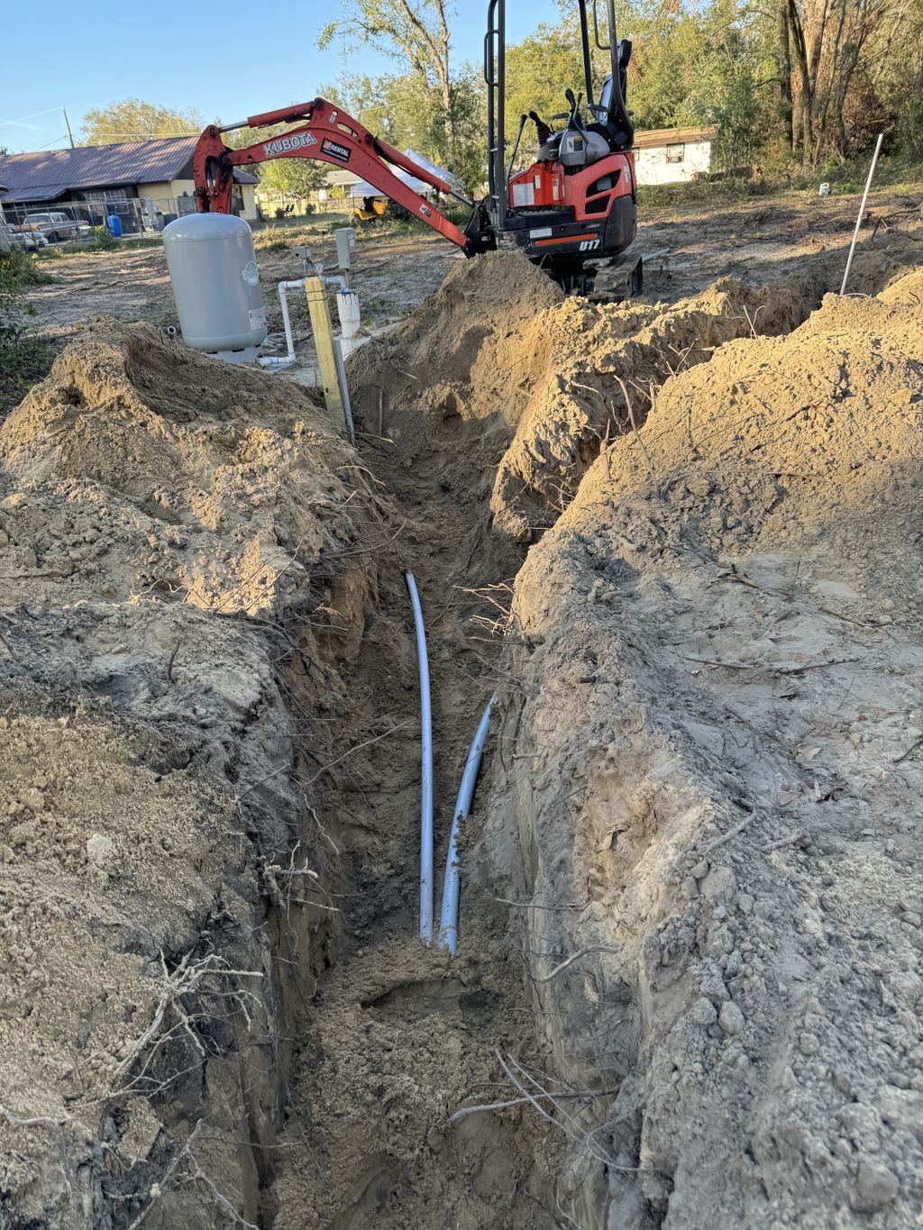 underground electrical line 
