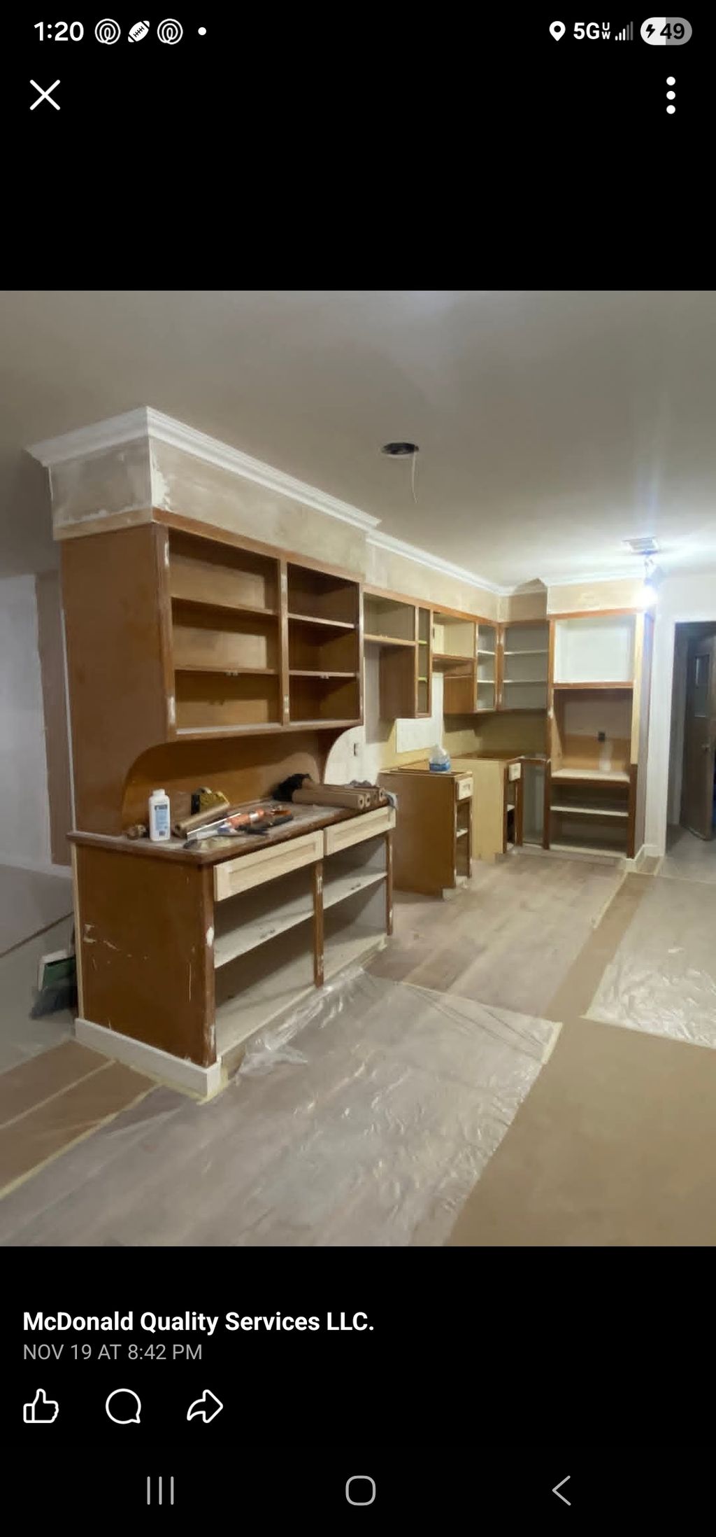 2nd re face for McDonald. Finish product coming. 