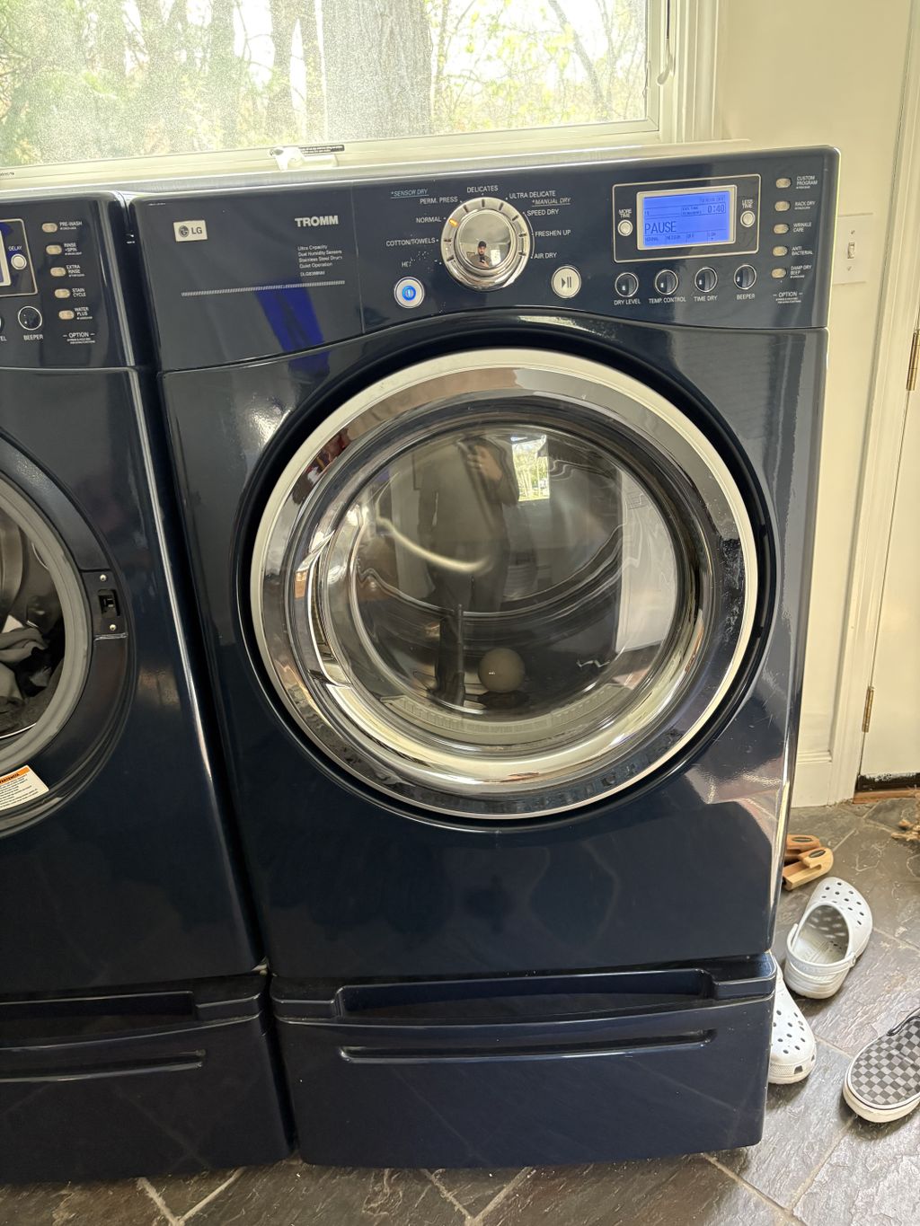 LG dryer not heating and gas smell issue. The gas 