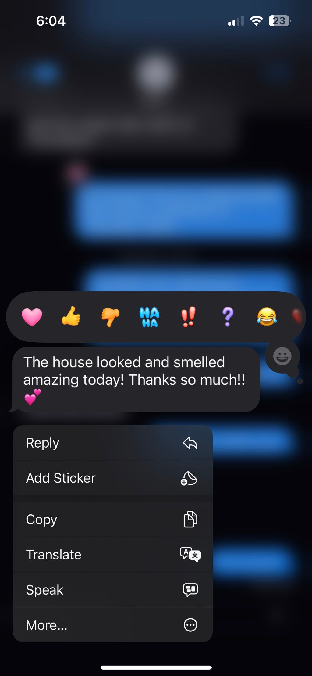 Client feedback 💕