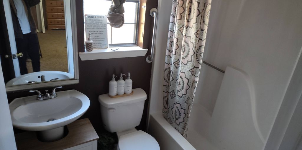 new sink, flooring and paint install 