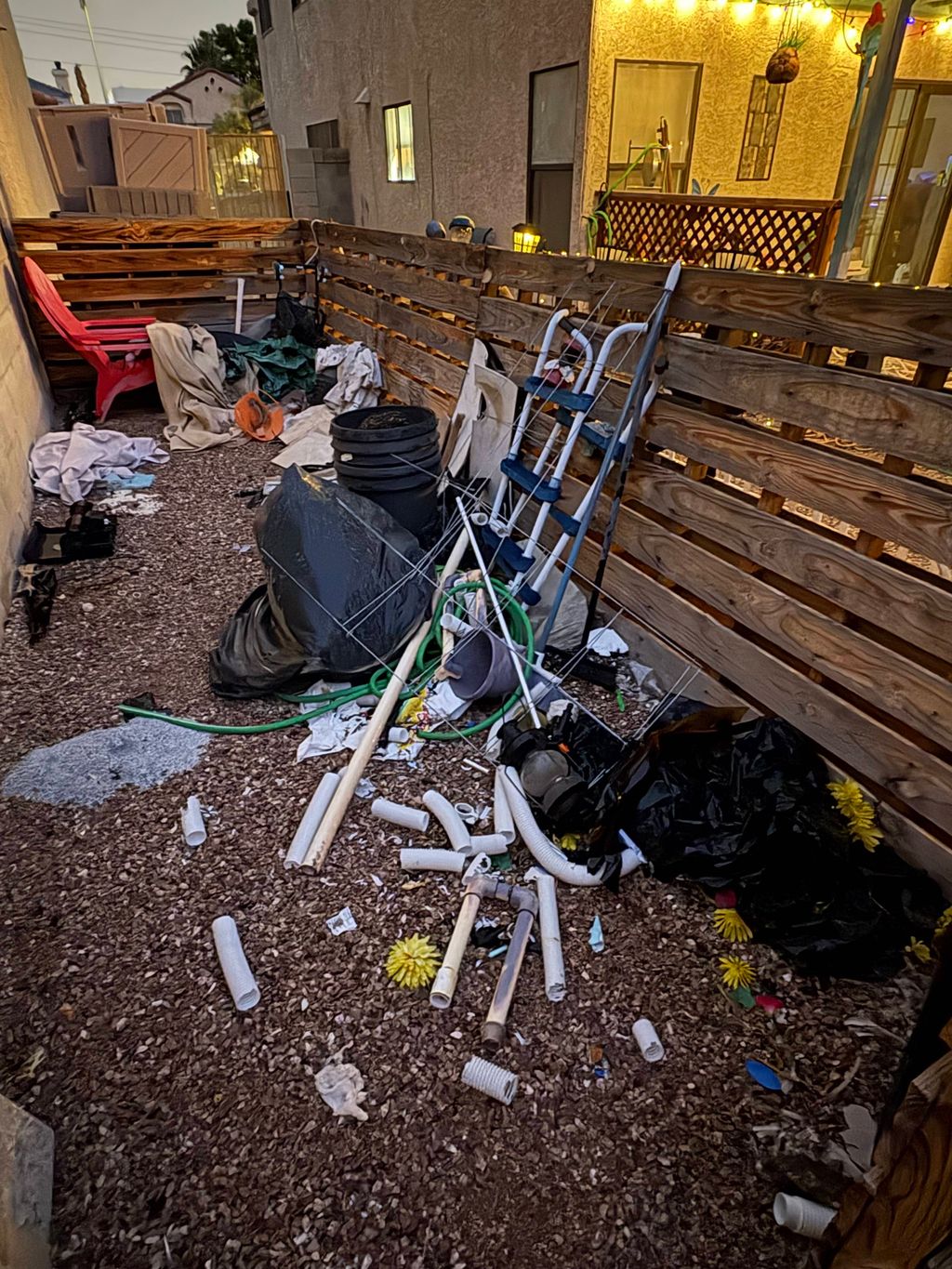 junk removal clearing the debris 