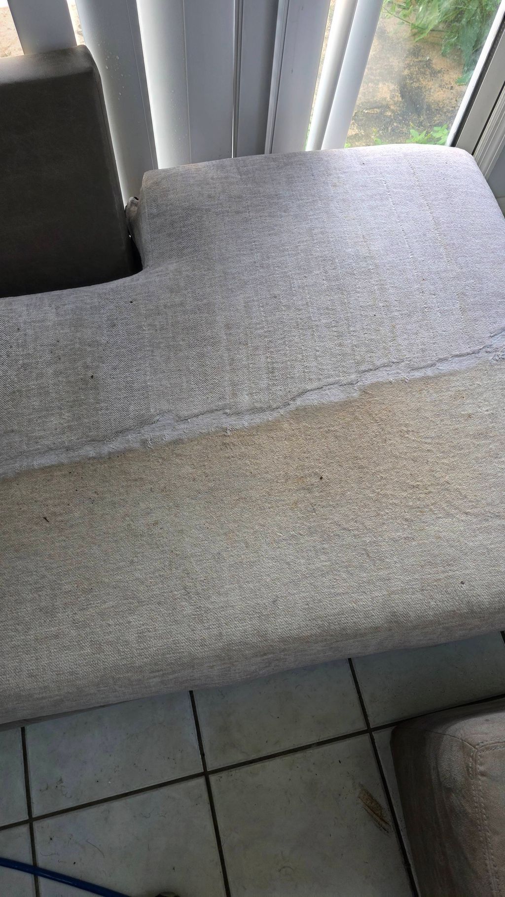 heavy soiled couches cleaned up well 