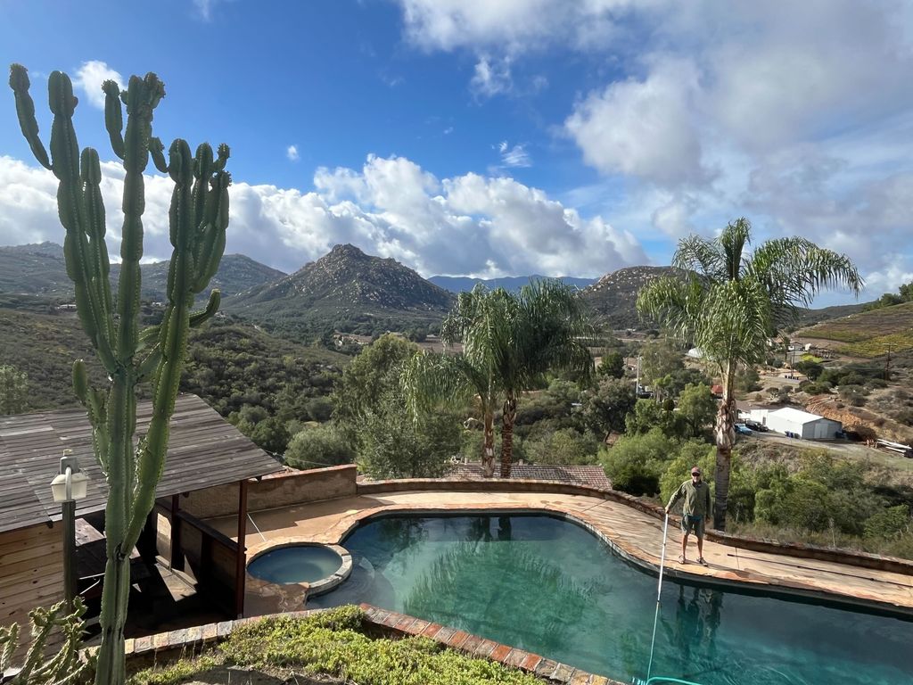 The fruits of our labor out in Jamul.