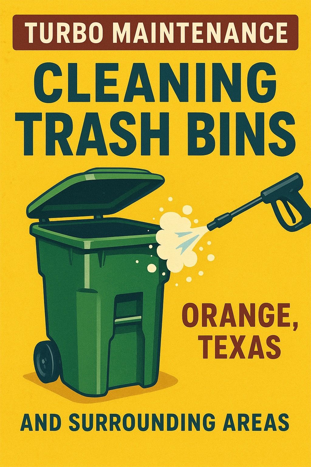 Trash Can Pressure Washing