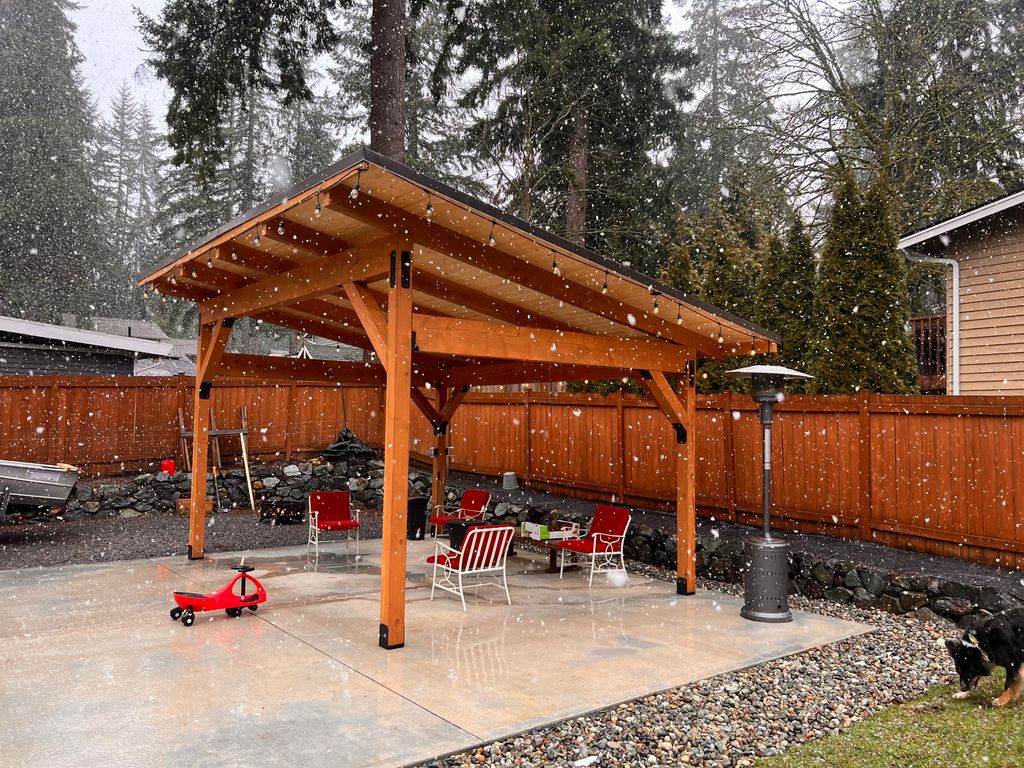 My wife's dream patio. 