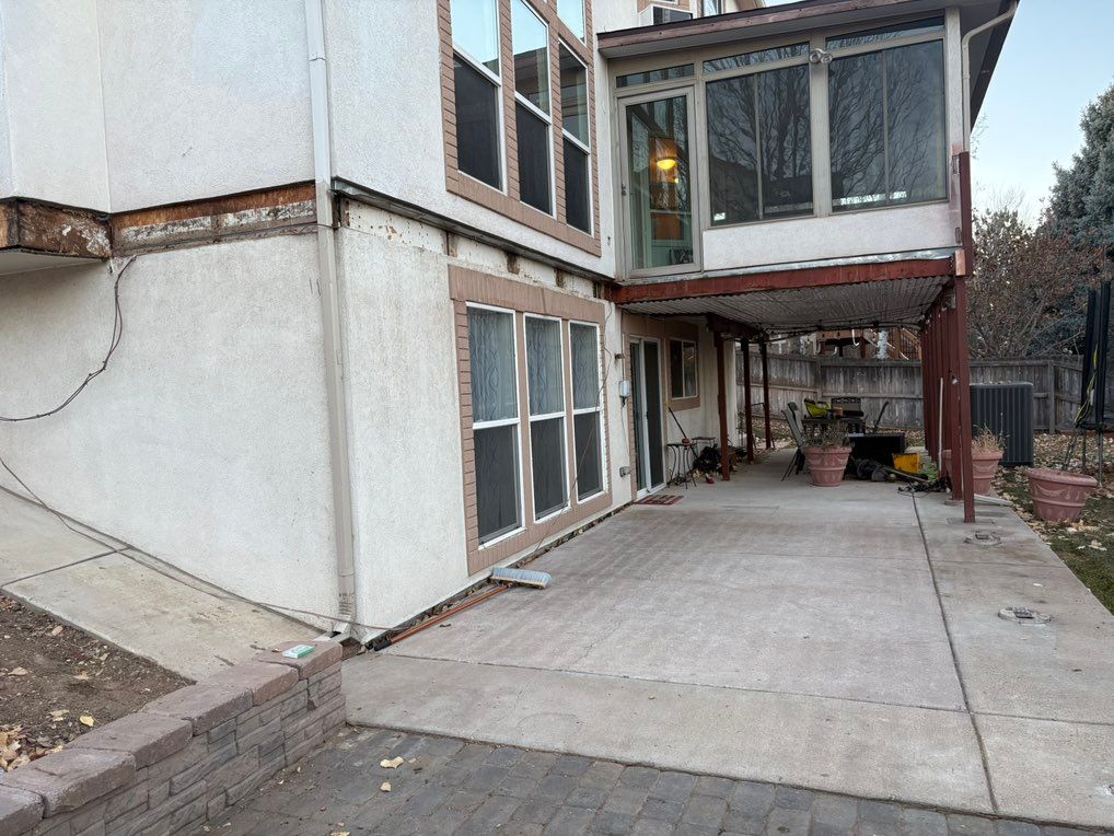 Demo of exiting deck 