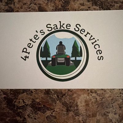 Avatar for 4Pete's Sake lawn and irrigation services