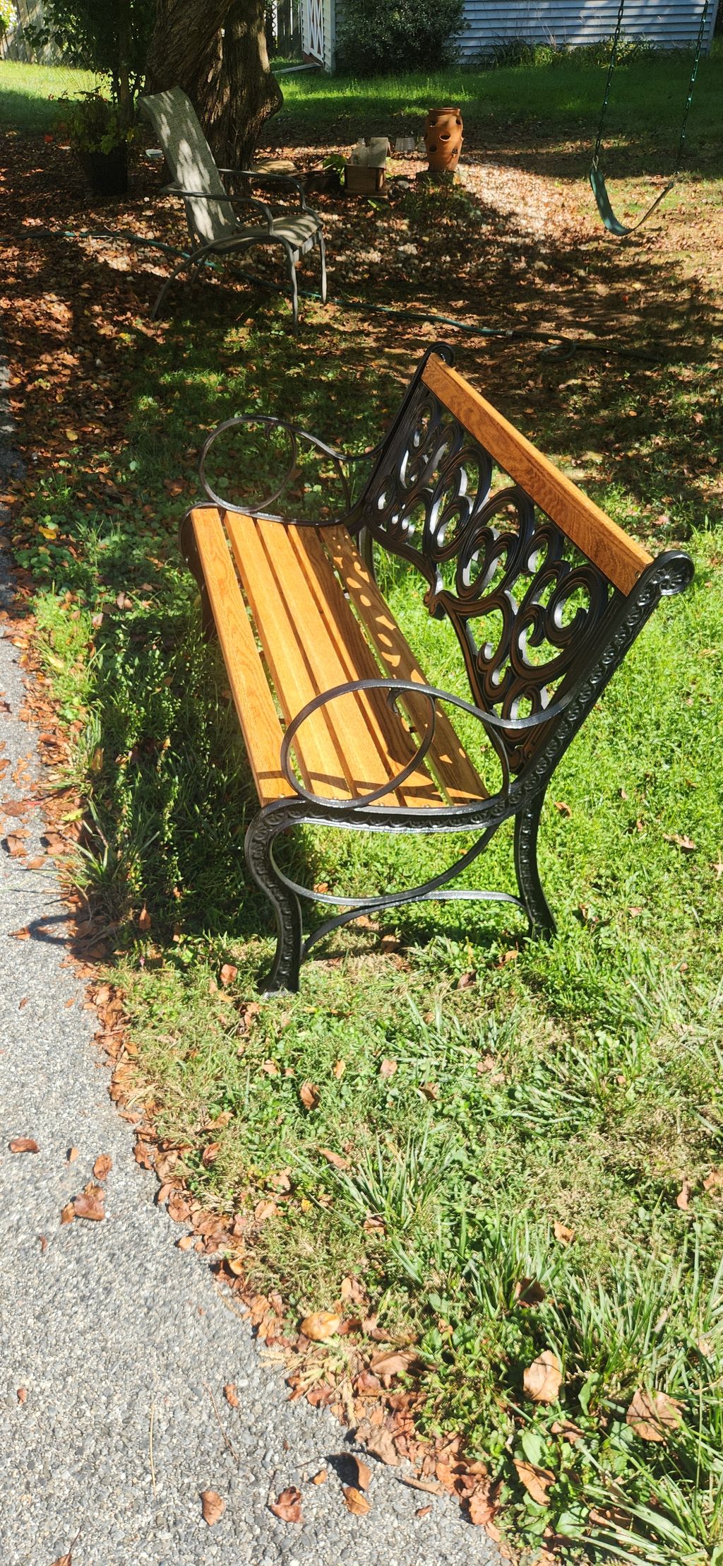 Outdoor bench refurbishing