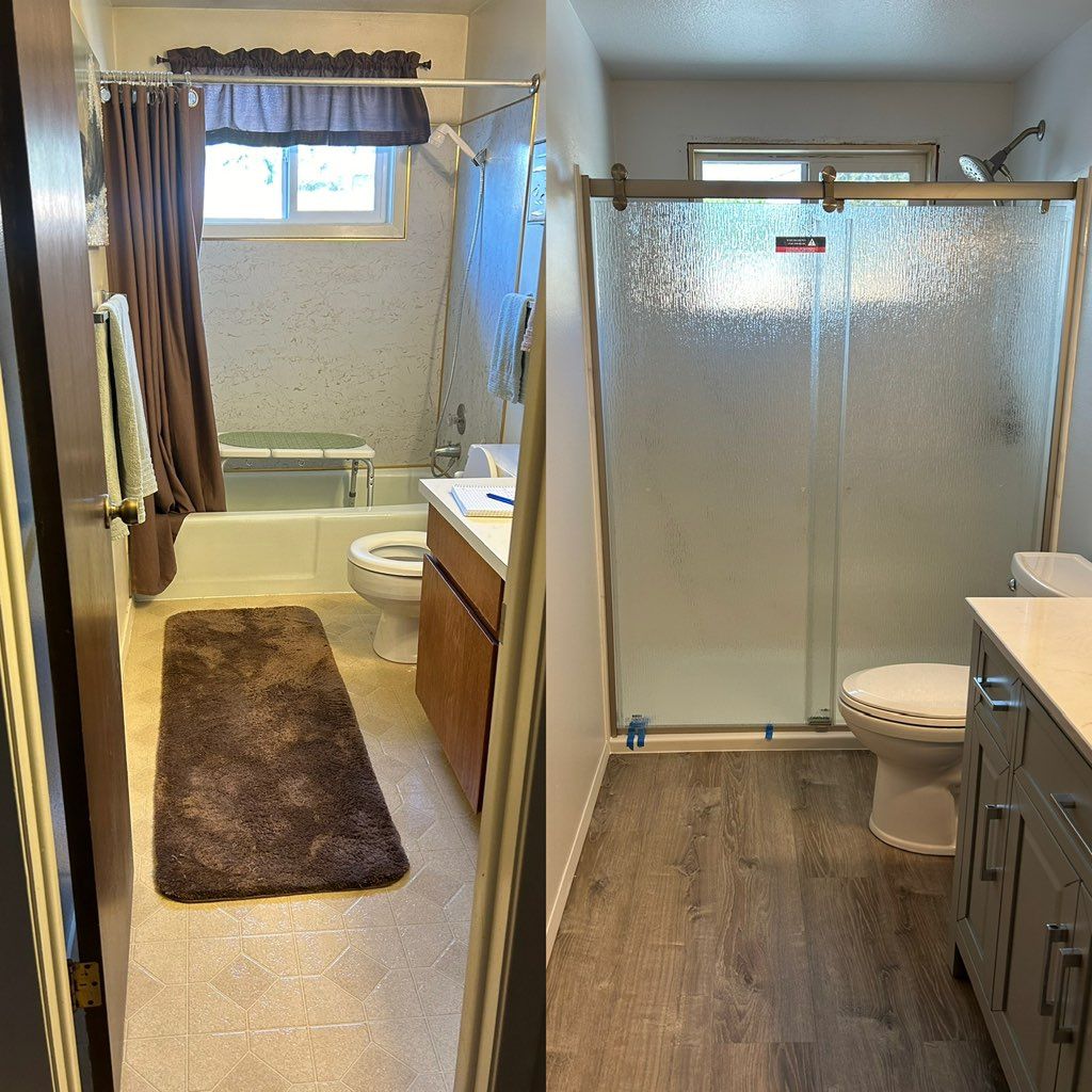 Before (left) & After (Right) pics 📸📸