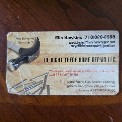 Avatar for Be Right There Home Repair