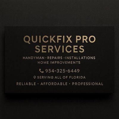Avatar for QuickFix Pro Services