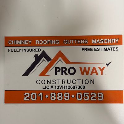 Avatar for Proway Construction & Roofing LLC