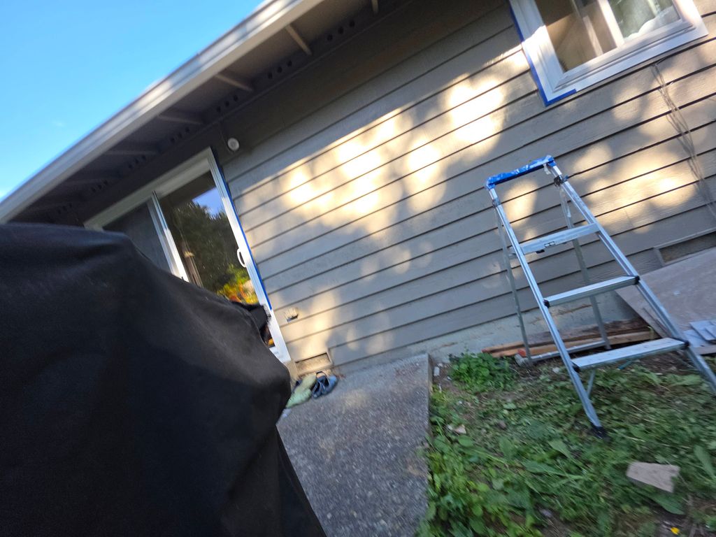 After exterior painting 