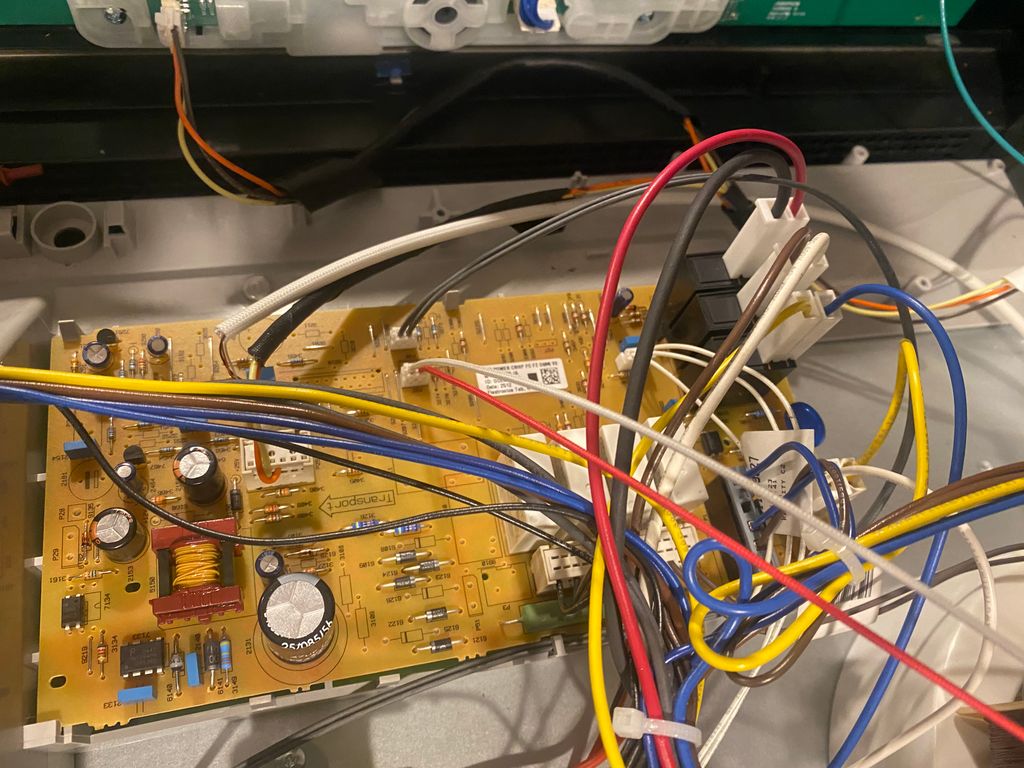 Microwave control board replacement