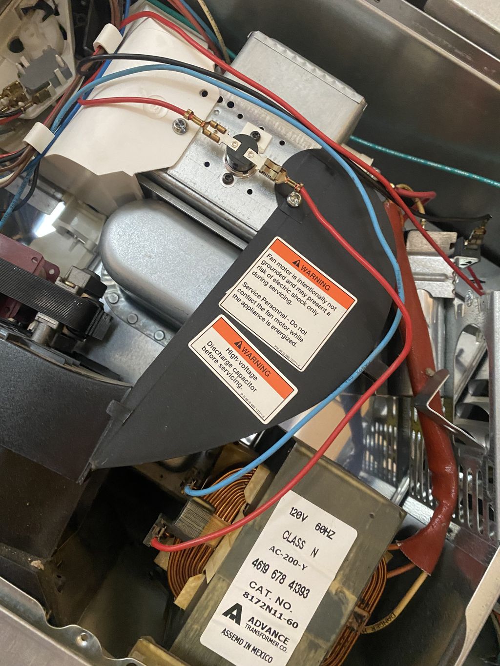 Replacing all the high voltage components on a bui