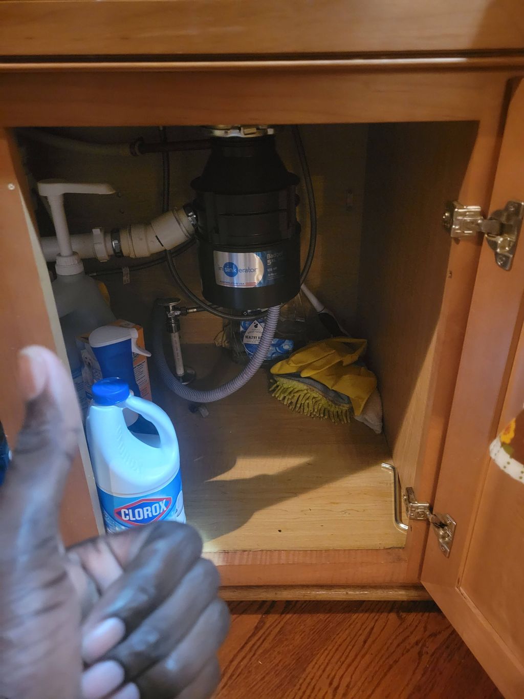 Successful installation of Garbage disposal 