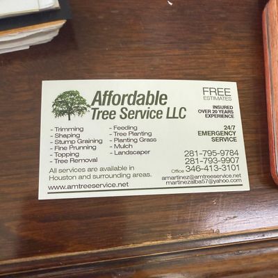 Avatar for Affordable Tree Service LLC