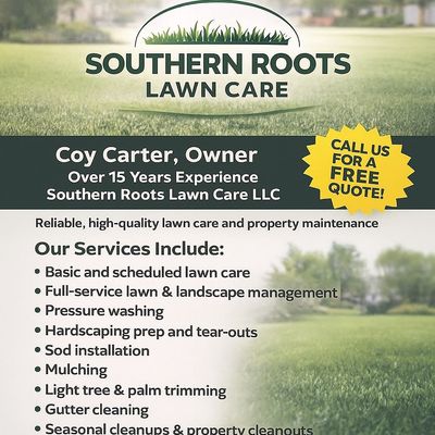 Avatar for Southern Roots Lawn Care LLC