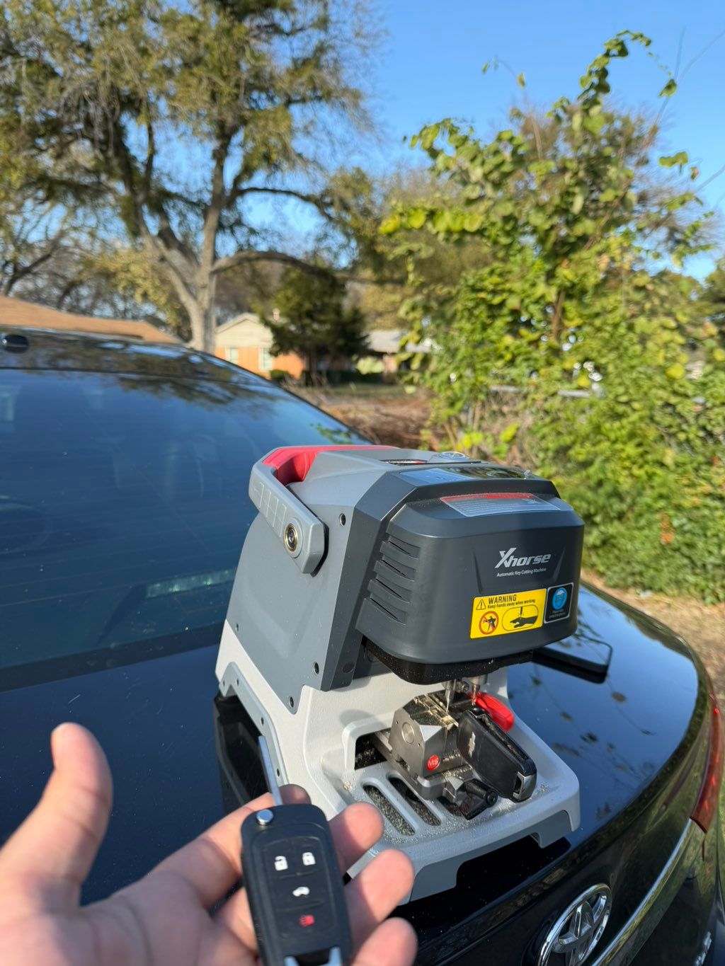 Making a new key for Chevy Malibu 