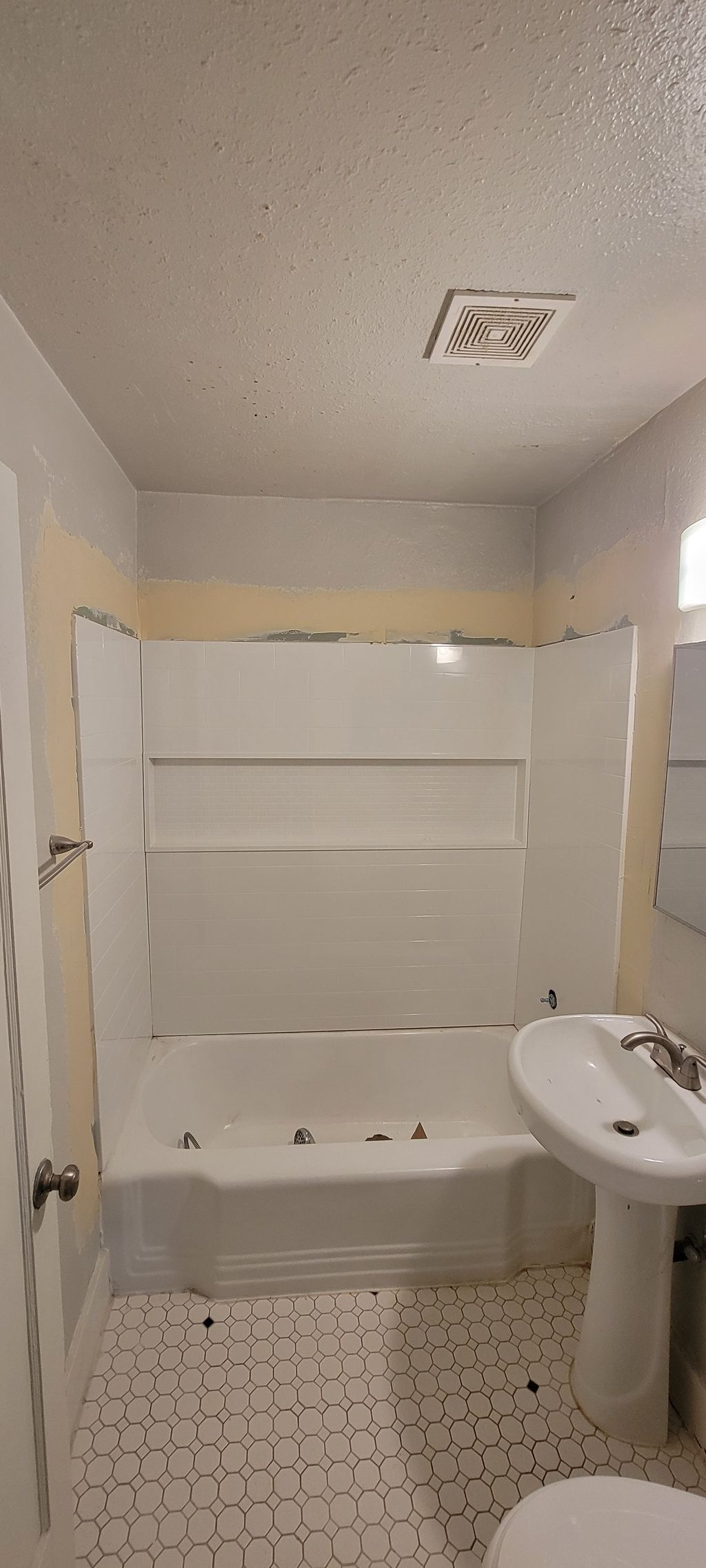 Before: (After tub install)