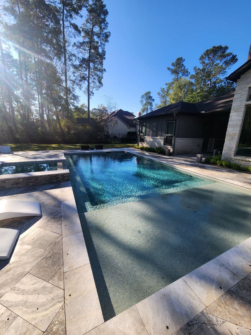One Clean Pool & One Happy Customer