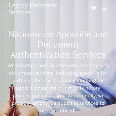 Avatar for Legacy Document Services