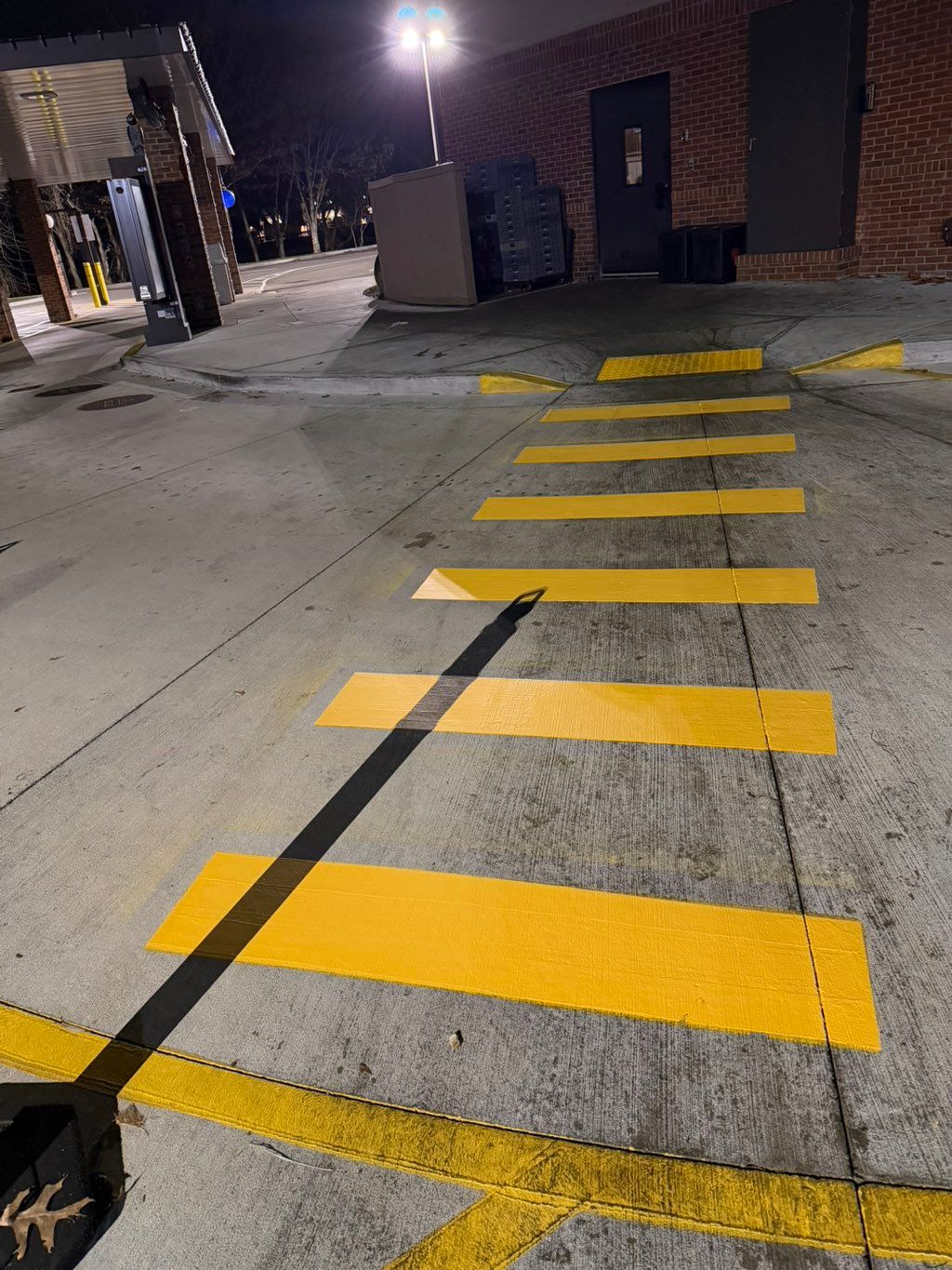 Call us we gonna make sure your cross walks are go