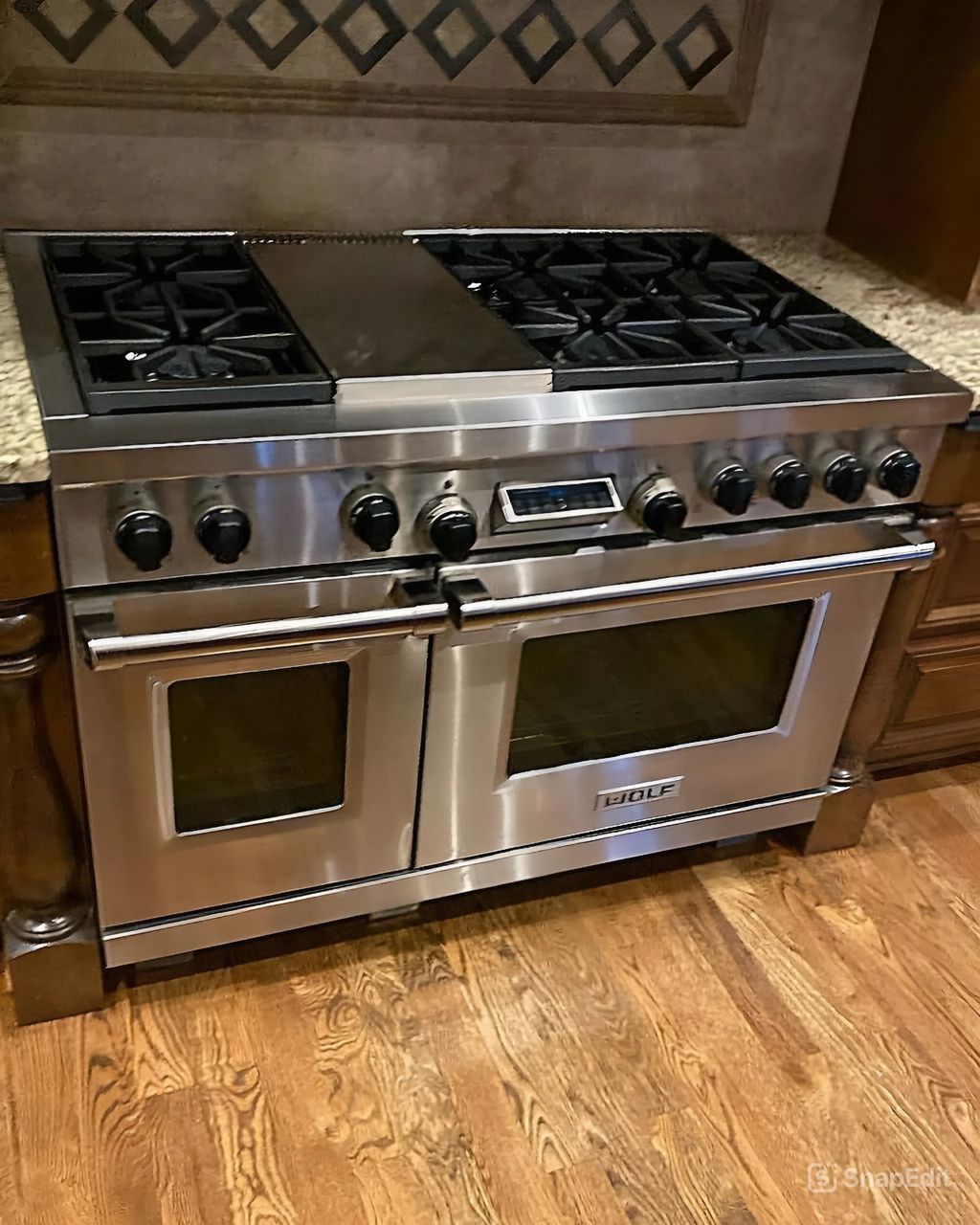 Wolf stove had heating issues. We replaced the hea