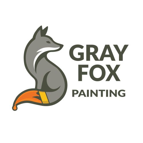 Gray Fox Painting