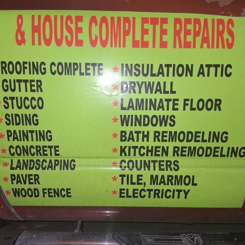 House Complete Repairs