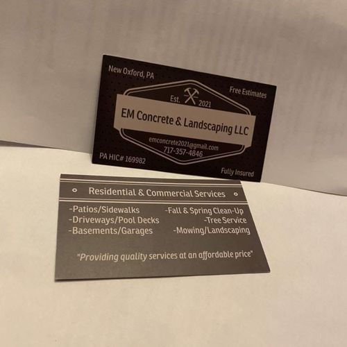 EM Concrete & Landscaping LLC