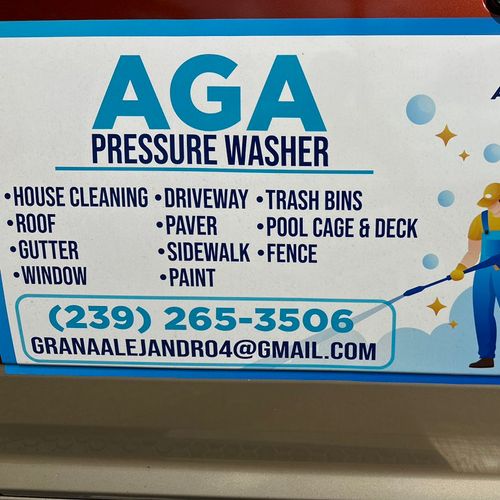 AGA Pressure Washer & More LLC