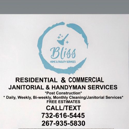 Bliss home and facility services llc