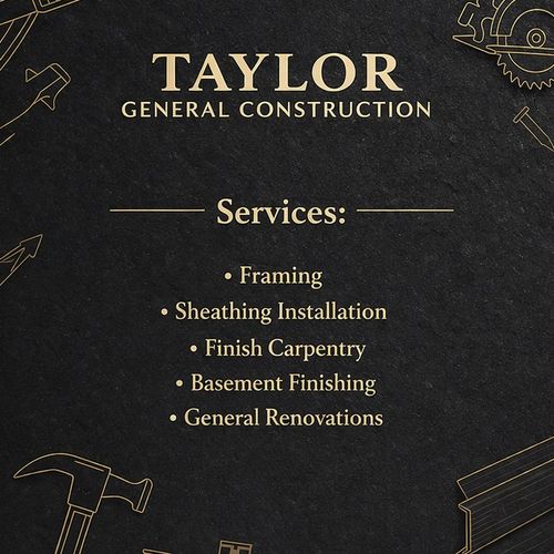 Taylor General Construction