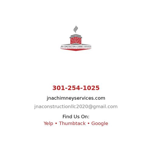 JNA Construction LLC & Chimney Services