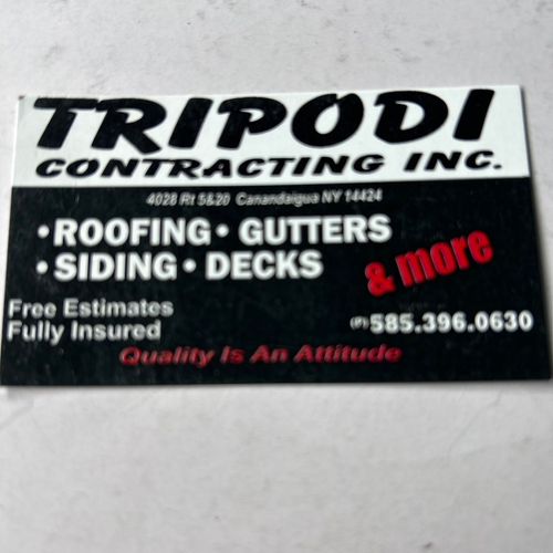All Pro Renovators & Tripodi Contracting