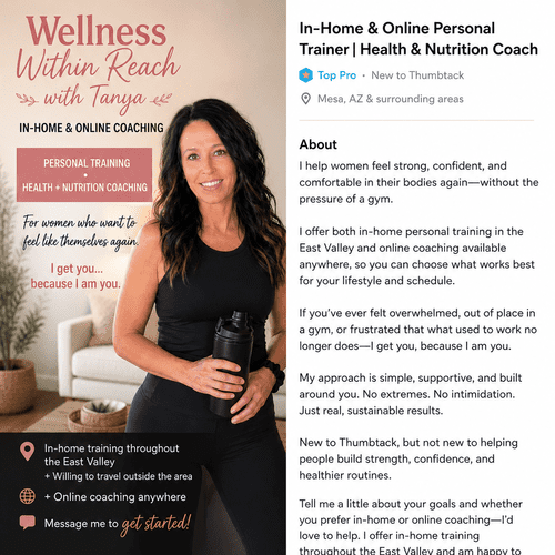 Wellness Within Reach with Tanya